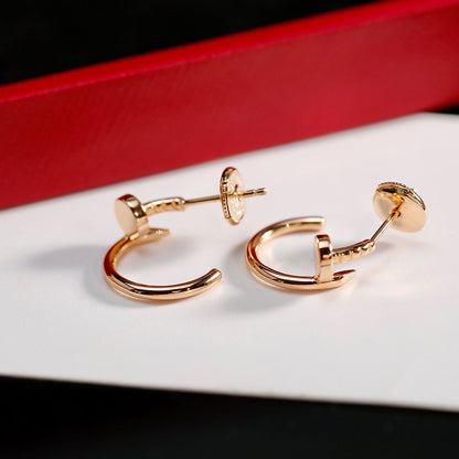 [AURORA]JUSTE NO DIAMOND SMALL EARRINGS