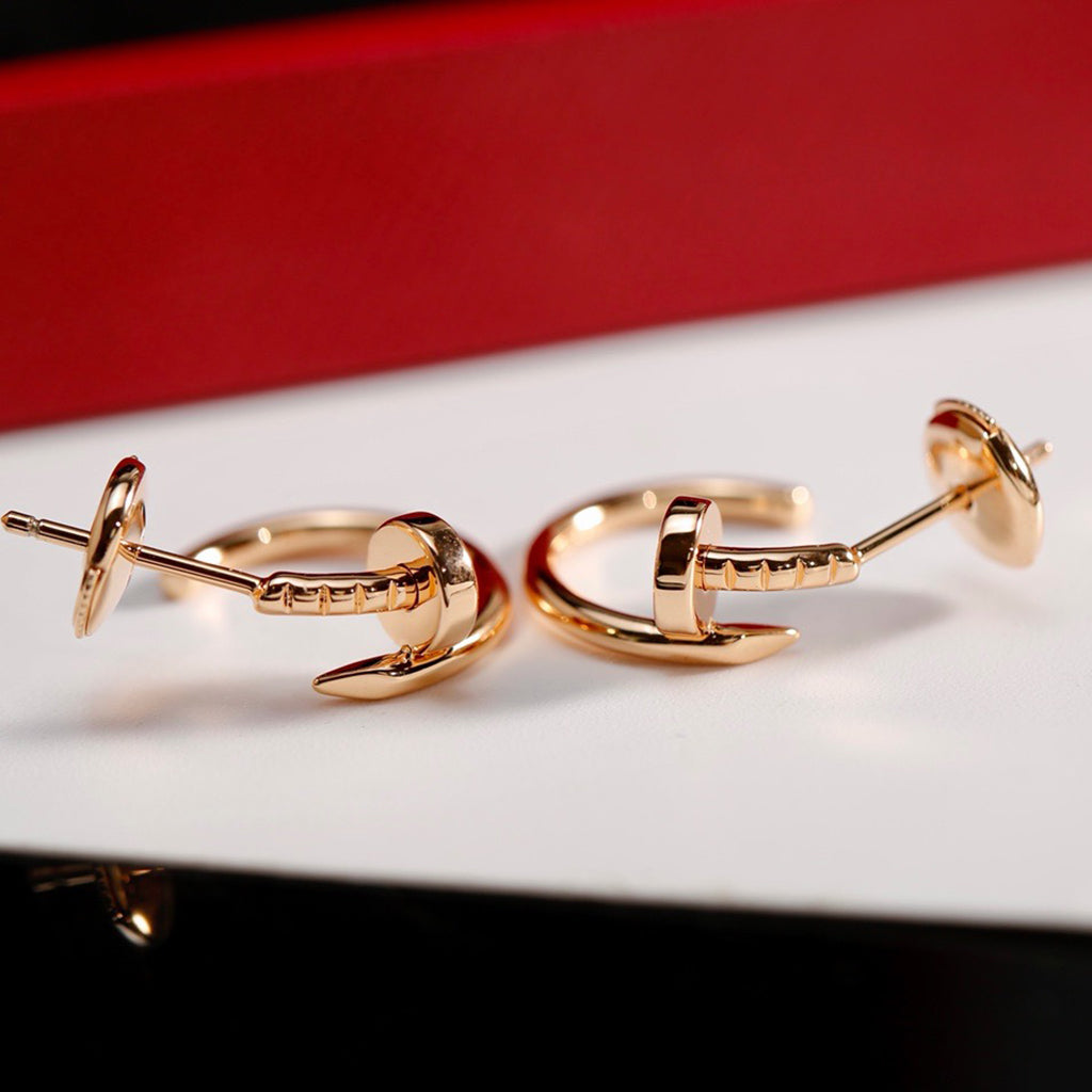 [AURORA]JUSTE NO DIAMOND SMALL EARRINGS