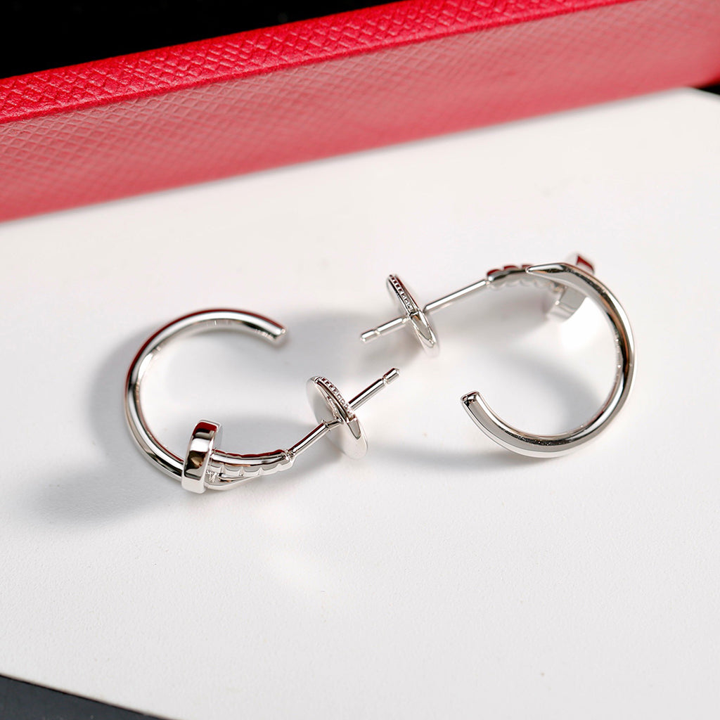 [AURORA]JUSTE NO DIAMOND SMALL EARRINGS