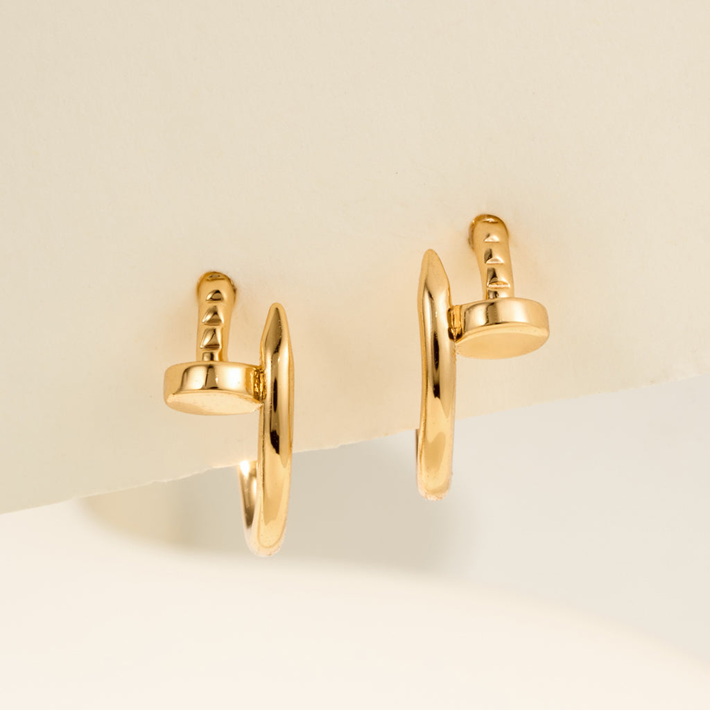 [AURORA]JUSTE NO DIAMOND MINI EARRINGS