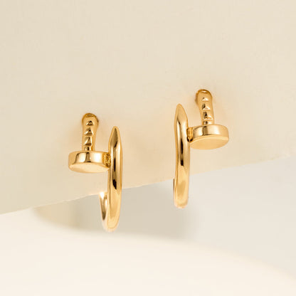 [AURORA]JUSTE NO DIAMOND MINI EARRINGS