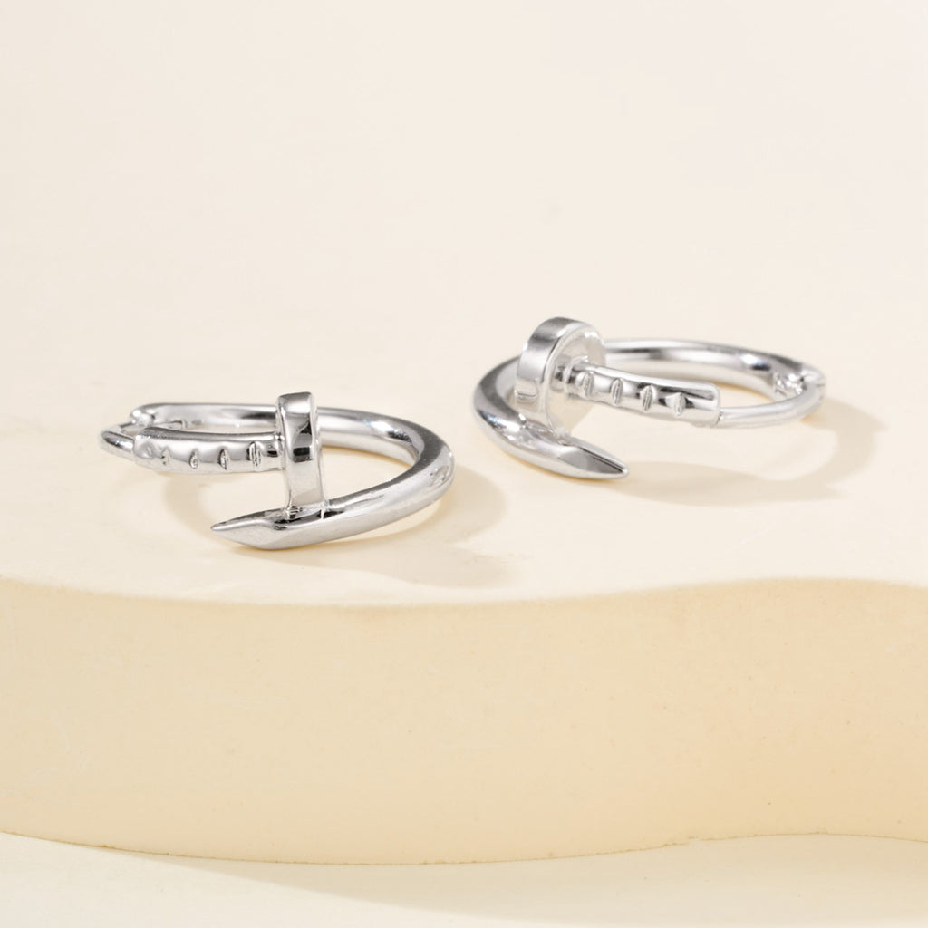 [AURORA]JUSTE NO DIAMOND MINI EARRINGS