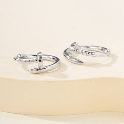 [AURORA]JUSTE NO DIAMOND MINI EARRINGS