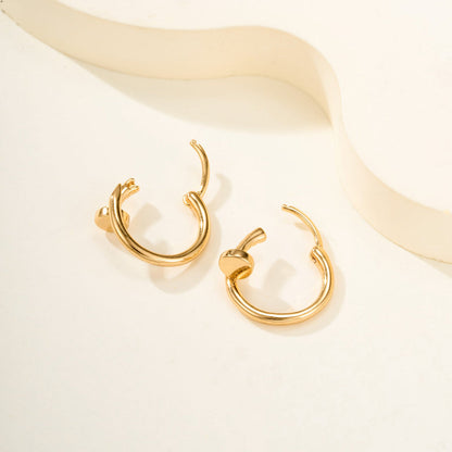 [AURORA]JUSTE NO DIAMOND MINI EARRINGS