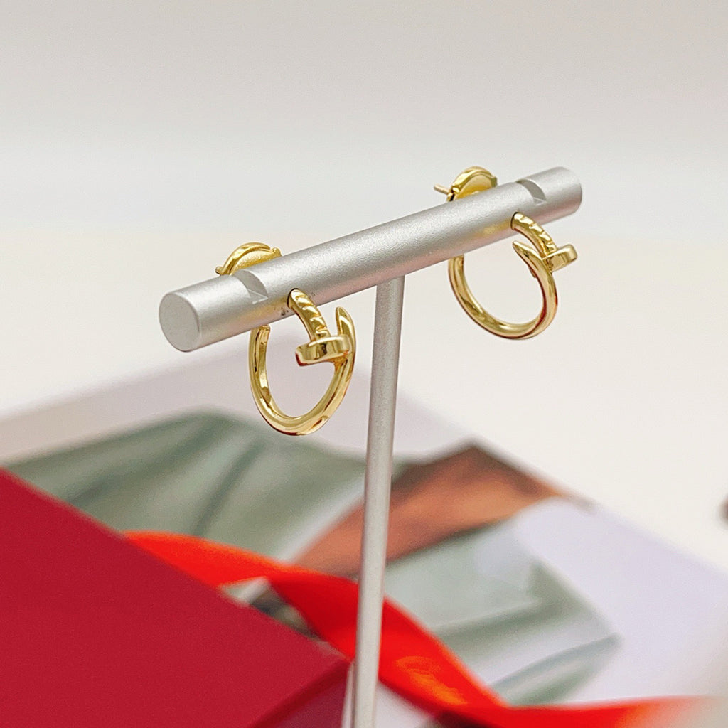 [AURORA]JUSTE NO DIAMOND MINI EARRINGS