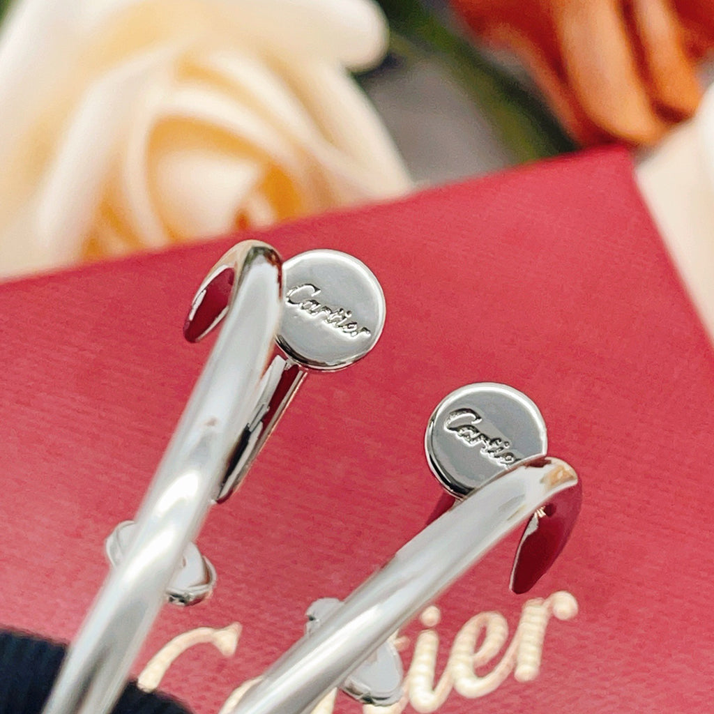 [AURORA]JUSTE NO DIAMOND LARGE EARRINGS