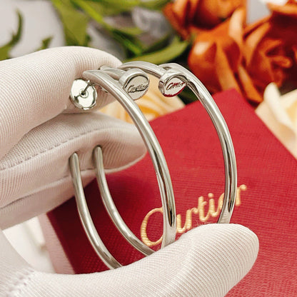 [AURORA]JUSTE NO DIAMOND LARGE EARRINGS