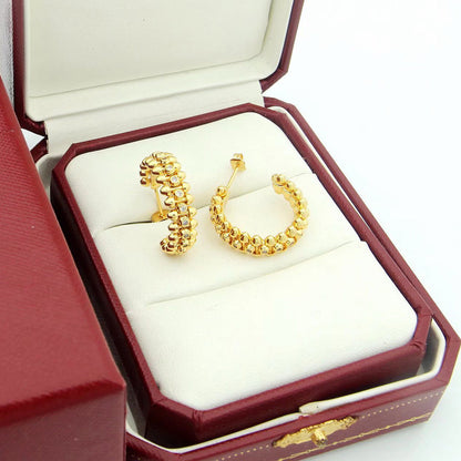 [AURORA]CLASH FULL DIAMOND MEDIUM EARRINGS