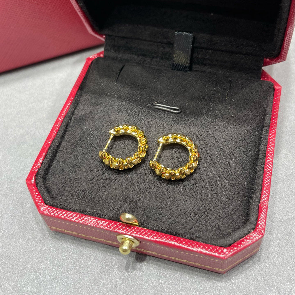 [AURORA]CLASH MINI HOOP EARRINGS