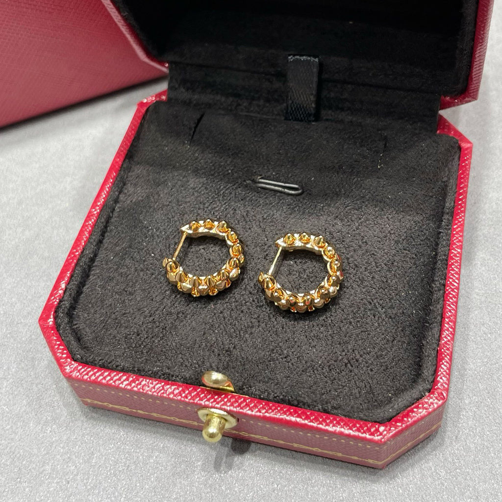 [AURORA]CLASH MINI HOOP EARRINGS