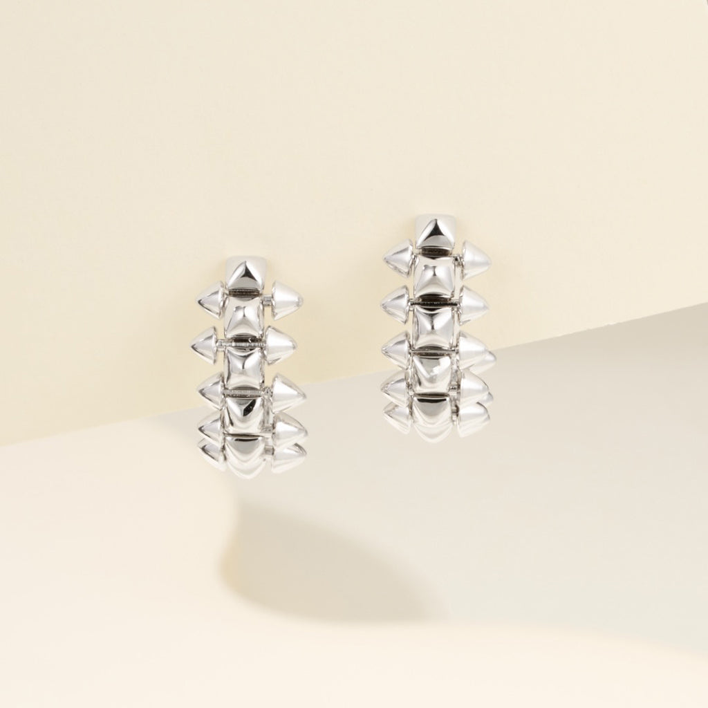 [AURORA]CLASH MINI HOOP EARRINGS