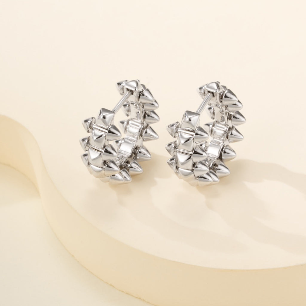 [AURORA]CLASH MINI HOOP EARRINGS