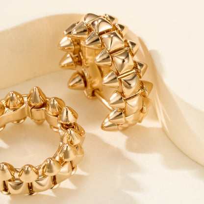 [AURORA]CLASH MINI HOOP EARRINGS