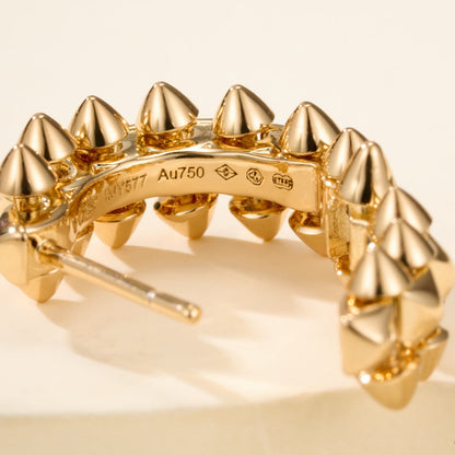 [AURORA]CLASH MINI HOOP EARRINGS