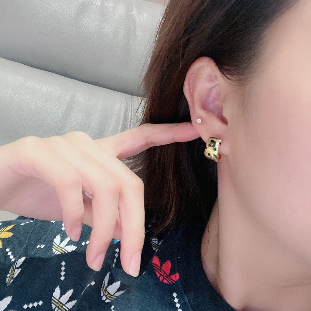 [AURORA]PANTHERE MINI  EARRINGS