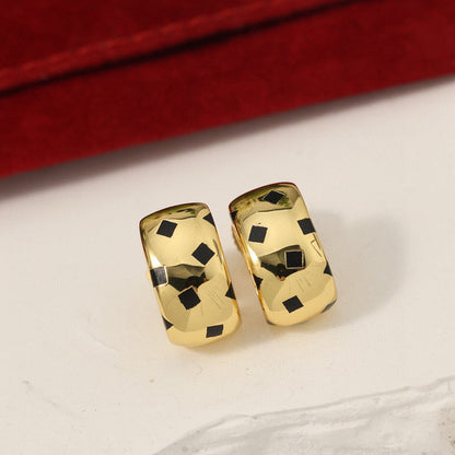 [AURORA]PANTHERE MINI  EARRINGS