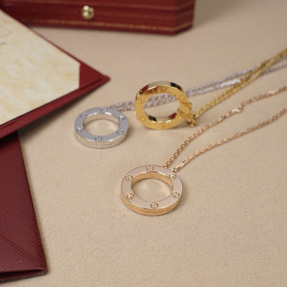 [AURORA]LOVE NECKLACE 16MM