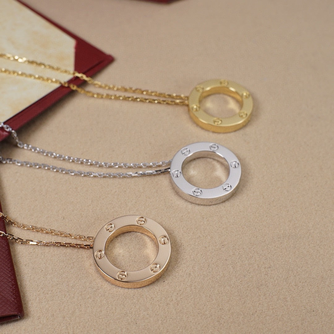 [AURORA]LOVE NECKLACE 16MM