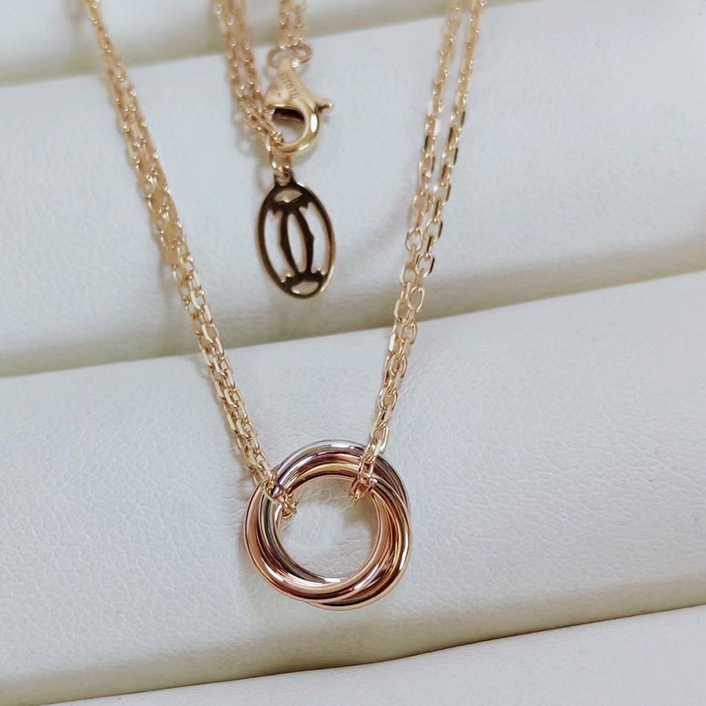 [AURORA]TRINITY MINI NECKLACE