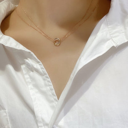 [AURORA]TRINITY MINI NECKLACE