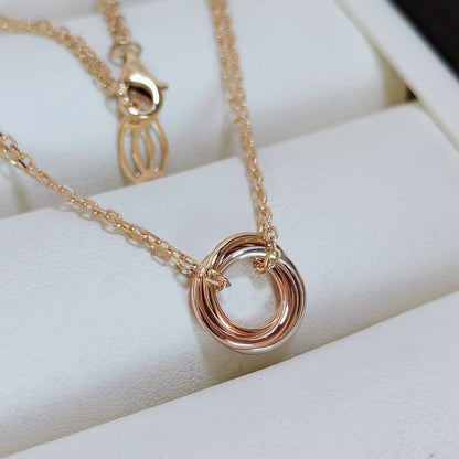 [AURORA]TRINITY MINI NECKLACE