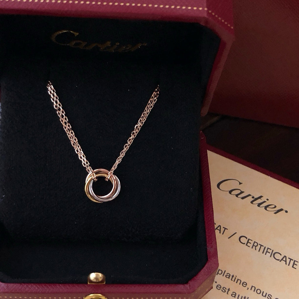 [AURORA]TRINITY MINI NECKLACE