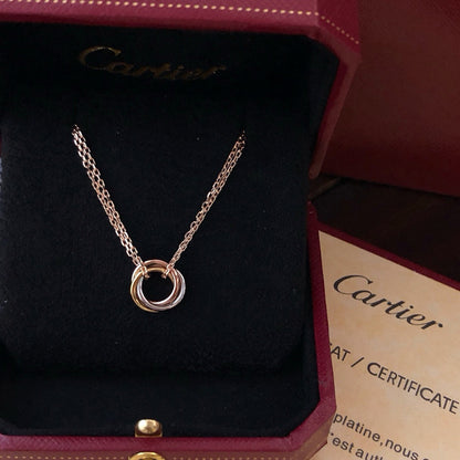 [AURORA]TRINITY MINI NECKLACE