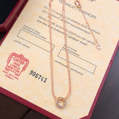 [AURORA]TRINITY MINI NECKLACE