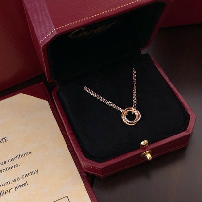 [AURORA]TRINITY MINI NECKLACE