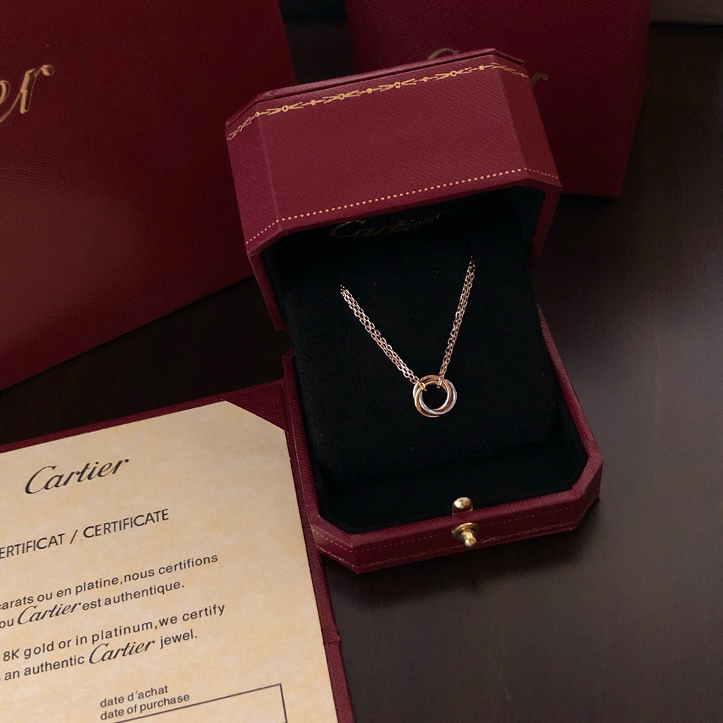 [AURORA]TRINITY MINI NECKLACE