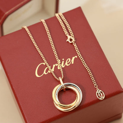 [AURORA]TRINITY LARGE NECKLACE
