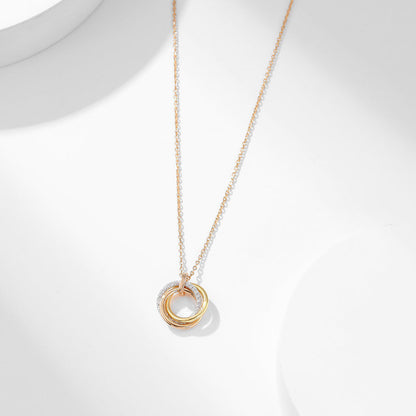 [AURORA]TRINITY SMALL NECKLACE