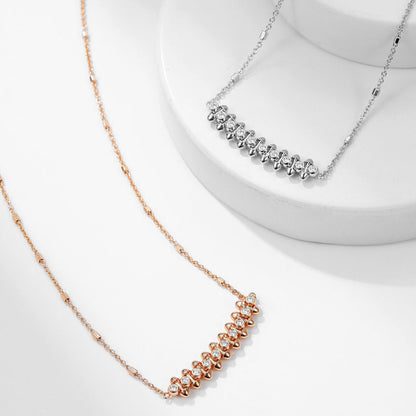 [AURORA]CLASH  MEDIUM DIAMOND NECKLACE