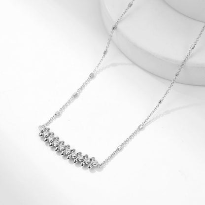 [AURORA]CLASH  MEDIUM DIAMOND NECKLACE