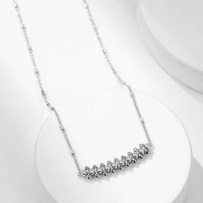 [AURORA]CLASH  MEDIUM DIAMOND NECKLACE