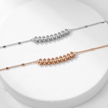 [AURORA]CLASH  MEDIUM DIAMOND NECKLACE