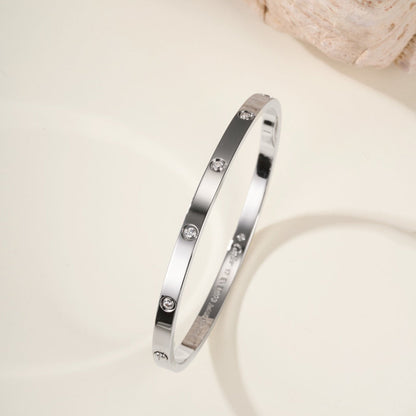 [AURORA]LOVE BRACELET 3.65MM 10 DIAMONDS