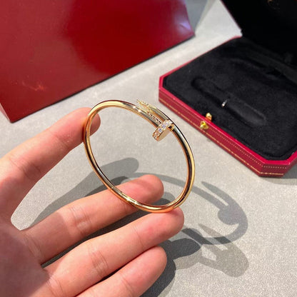 [AURORA]JUSTE BRACELET 2.5MM DIAMONDS