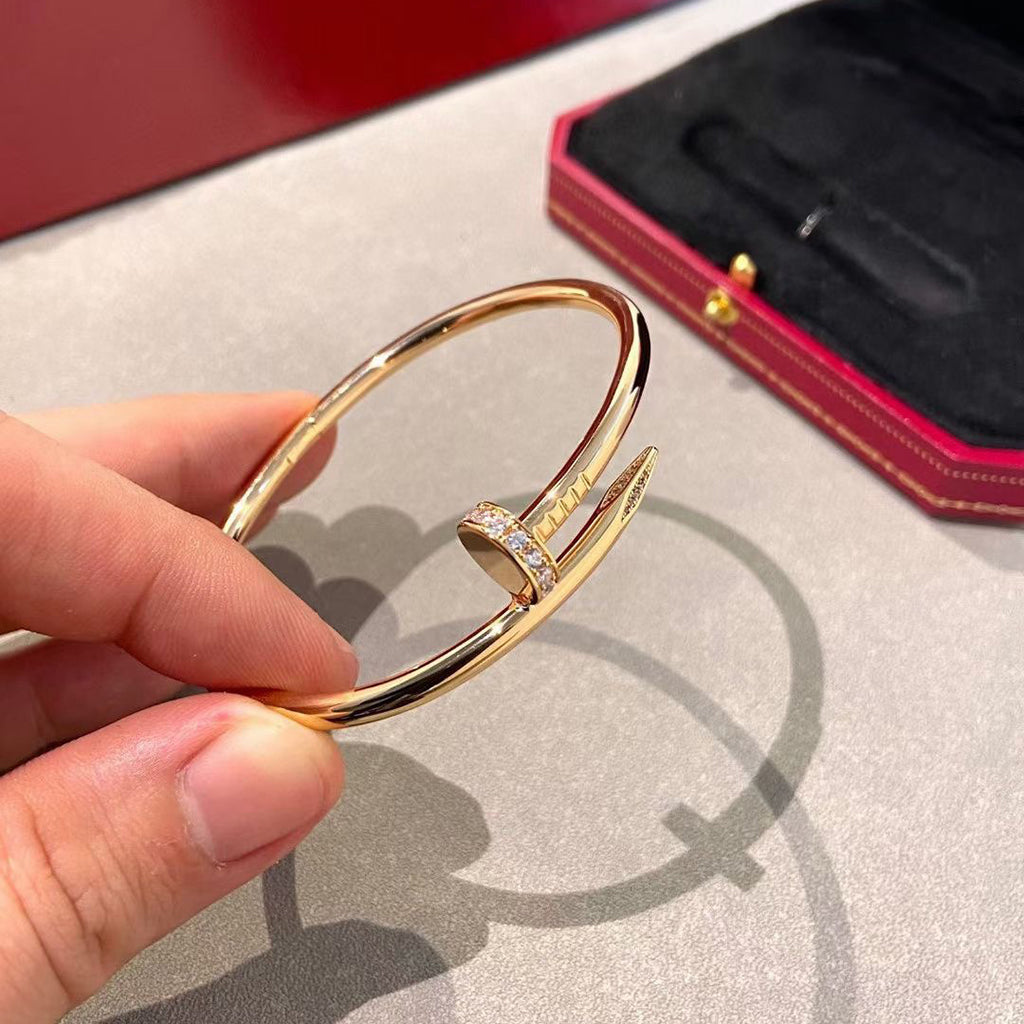 [AURORA]JUSTE BRACELET 2.5MM DIAMONDS