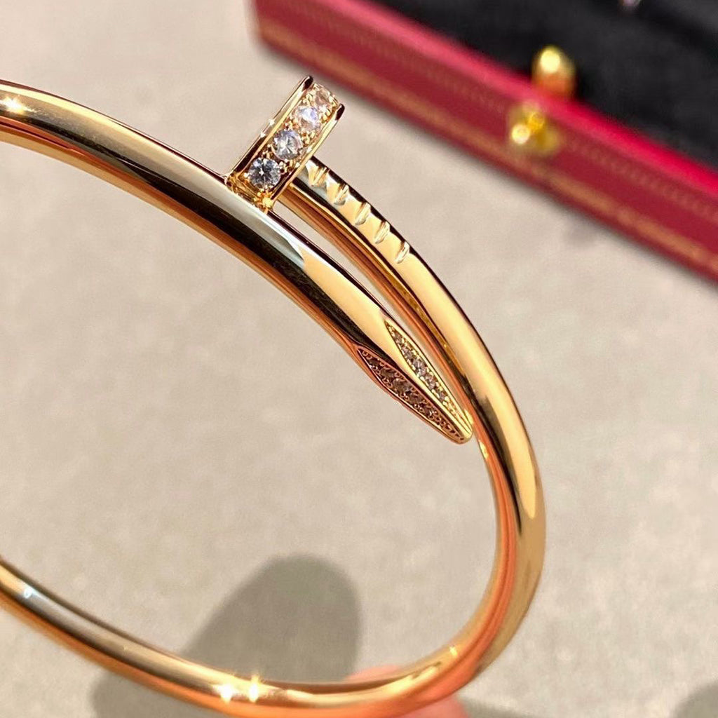 [AURORA]JUSTE BRACELET 2.5MM DIAMONDS