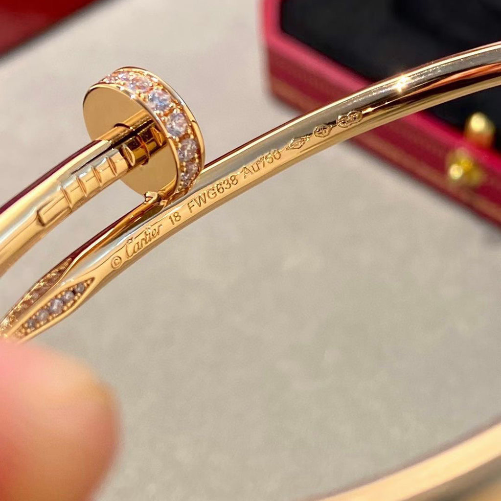 [AURORA]JUSTE BRACELET 2.5MM DIAMONDS