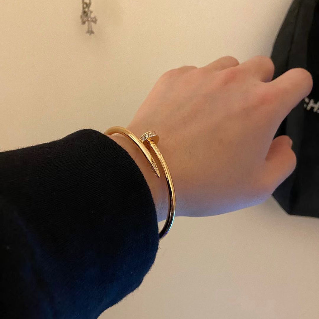 [AURORA]JUSTE BRACELET 2.5MM DIAMONDS