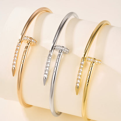 [AURORA]JUSTE BRACELET 2.5MM DIAMONDS