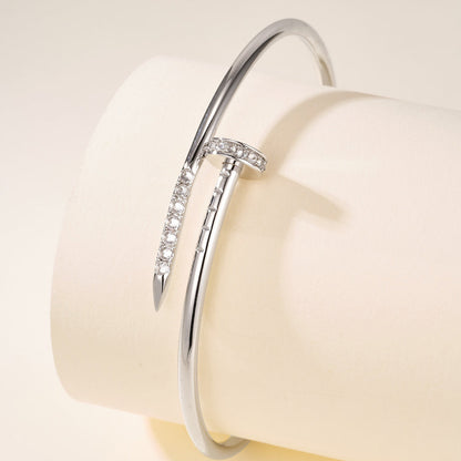 [AURORA]JUSTE BRACELET 2.5MM DIAMONDS