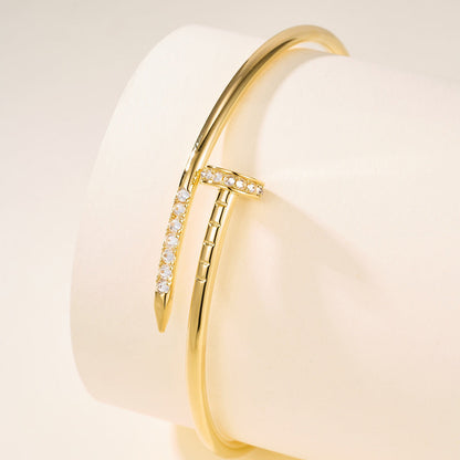 [AURORA]JUSTE BRACELET 2.5MM DIAMONDS