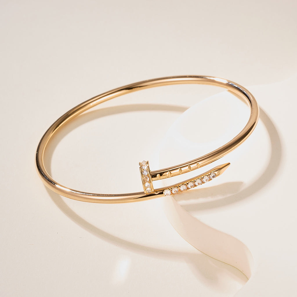 [AURORA]JUSTE BRACELET 2.5MM DIAMONDS