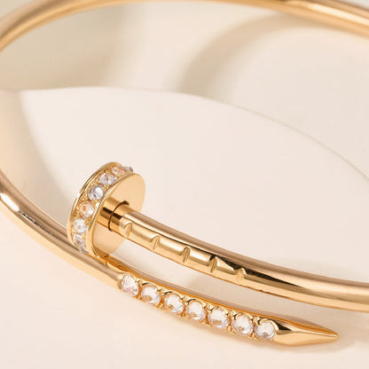 [AURORA]JUSTE BRACELET 2.5MM DIAMONDS