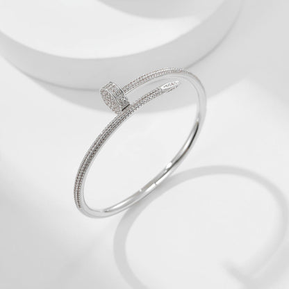 [AURORA]JUSTE BRACELET 3.5MM ALL DIAMONDS