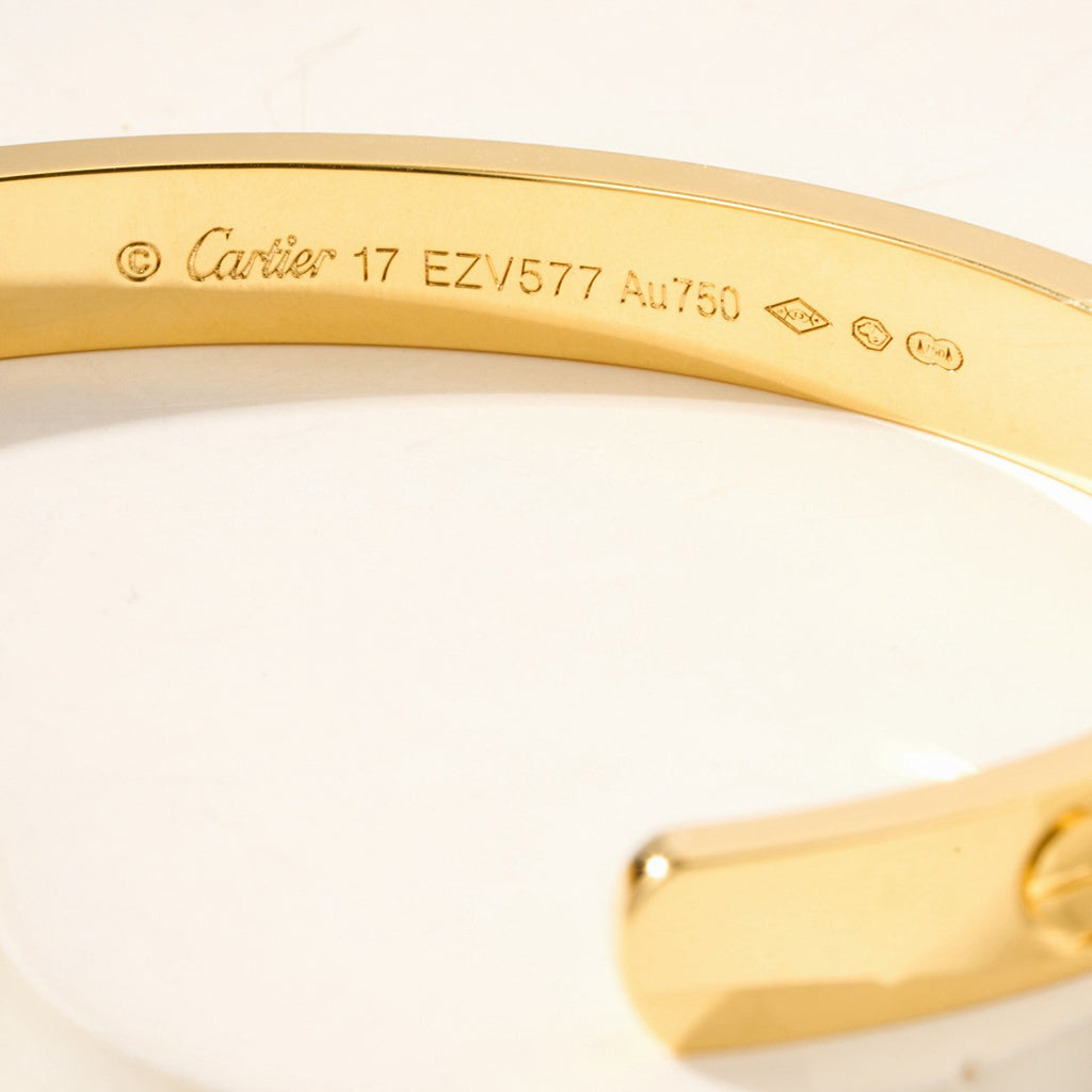 [AURORA]LOVE BRACELET 6.1MM OPEN CUFF