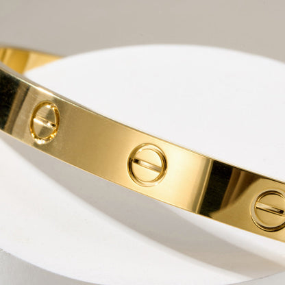 [AURORA]LOVE BRACELET 6.1MM OPEN CUFF